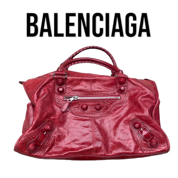 Balenciaga Handbags - Vintage Balenciaga Leather City Bag